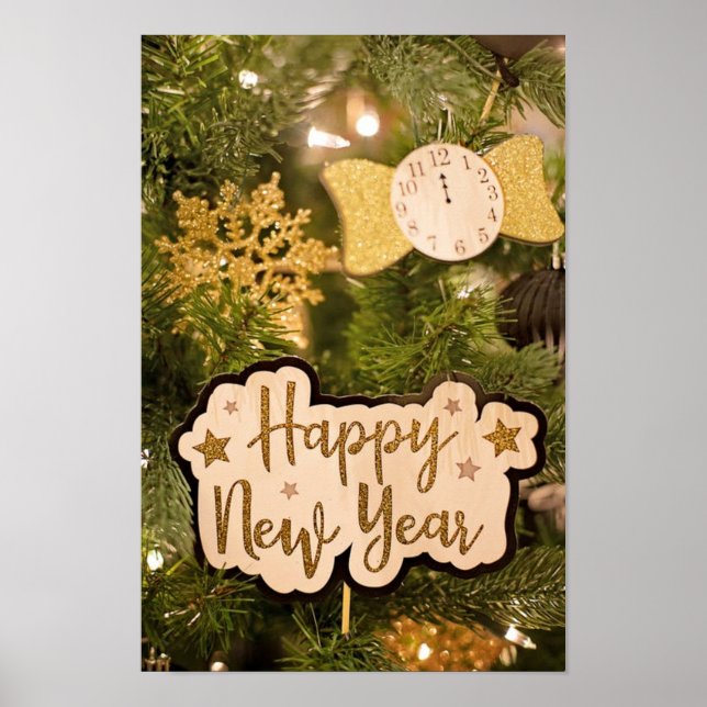 POSTER BONNE NOUVELLE ANNÉE (Devant)