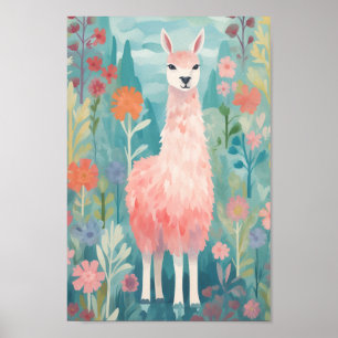 Poster Bonne Petite Llama