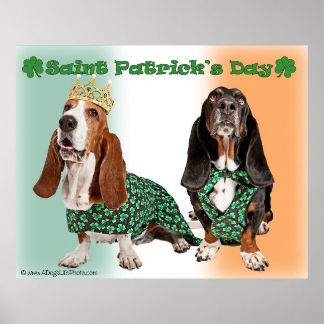 Poster Bonne Saint Patrick's Day (Devant)