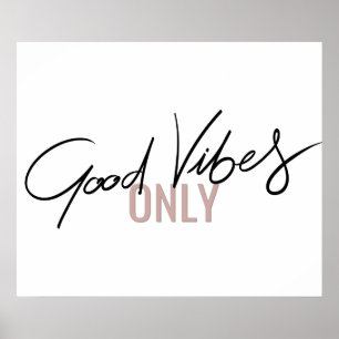 POSTER BONNE VIBRE SEULEMENT