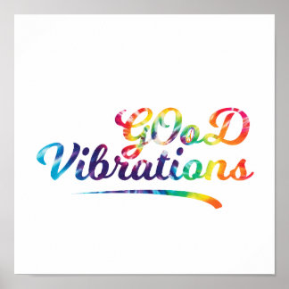 Poster Bonnes vibrations