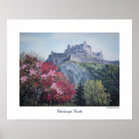 Bonnie Scotland Edimbourg Castle Scotland fine art