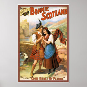 Poster Bonny Scotland