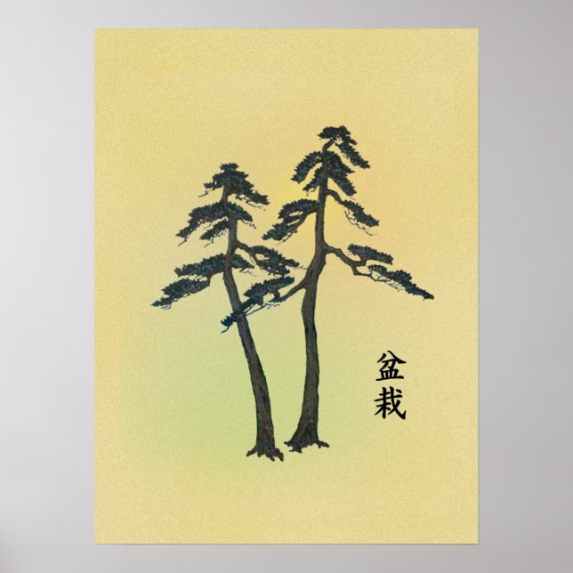 Poster Bonsai 06 (Devant)