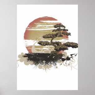 Poster Bonsai Tree