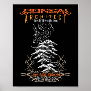 Poster Bonsai Tree Art of Tedy Boy Bonsai Indonésie