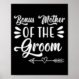Poster Bonus Mère De La Groom Mariage Fête Famille Bri