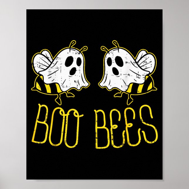 Poster Boo Bees Funny Couples Halloween Costume For Adult (Devant)