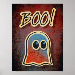 Poster BOO Cute Ghost