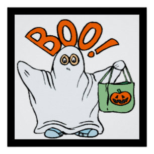 POSTER BOO ! FANTÔME