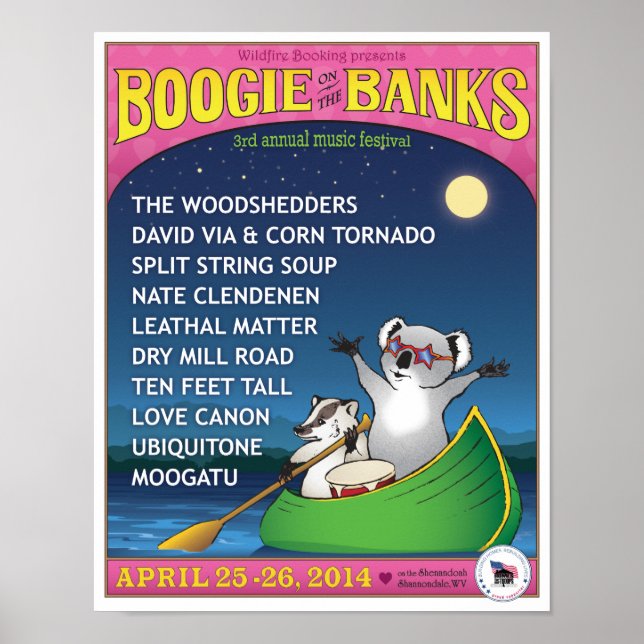 Poster Boogie sur les banques 2014 (Devant)