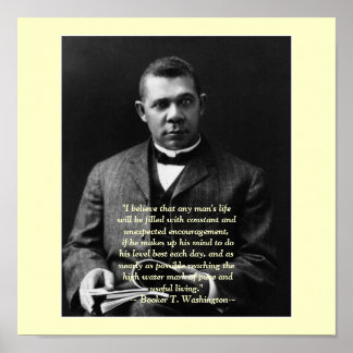 Poster Booker T. Washington