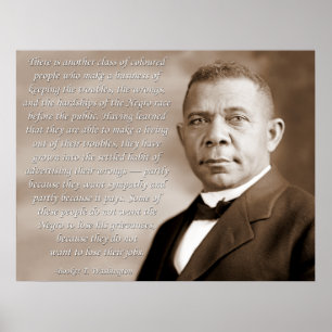 Poster Booker Washington Course