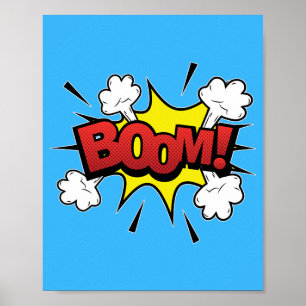 Poster Boom ! Explosive Pop Art Blast