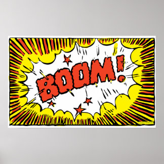 Poster BOOM ! II (petites tailles)