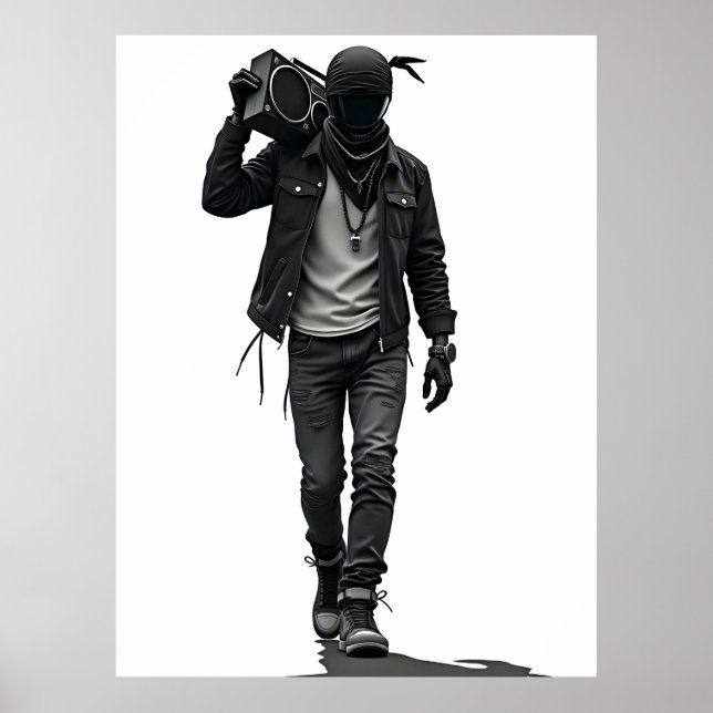 Poster Boombox (Devant)