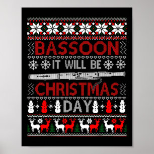Poster Boon Ce Sera Noël Jour Cadeau Vilain Noël
