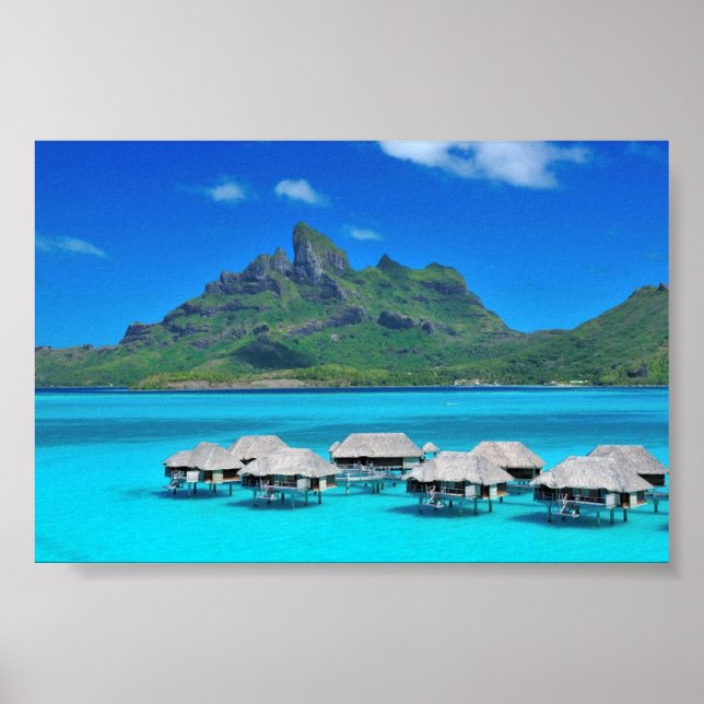 Poster Bora Bora (Devant)