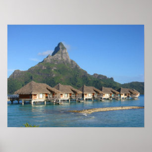Poster Bora Bora * Paradise Paradise Paradise
