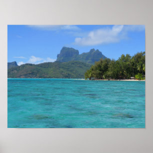 Poster Bora Bora Polynésie française