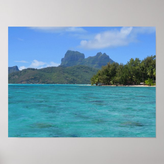 Poster Bora Bora Polynésie française (Devant)