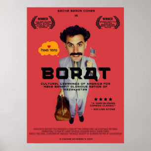 Poster Borat style japonais 2