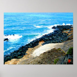 Poster Bord de la mer