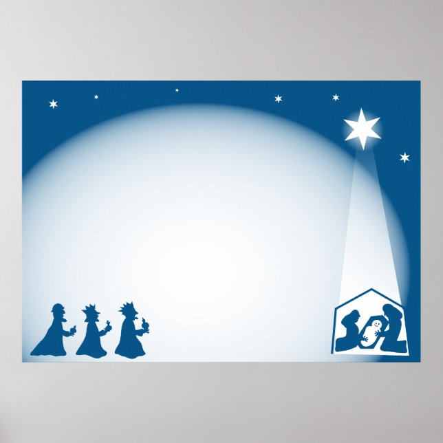 Poster Bordure de la Nativité (Devant)
