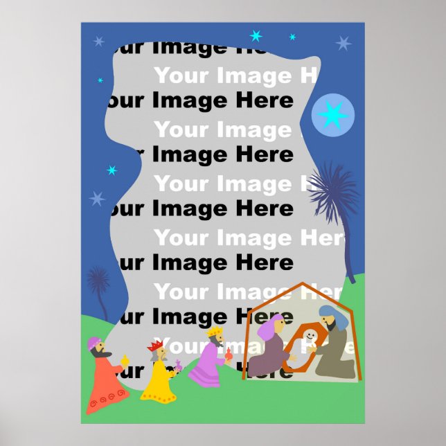 Poster Bordure de la Nativité (Devant)