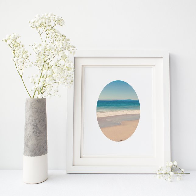 Poster Bordure ovale Photo verticale 8"x 10" (Créateur téléchargé)