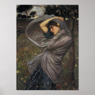Poster Boreas - John William Waterhouse
