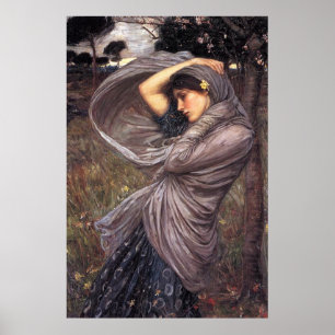 Poster BoREAs, par John William Waterhouse, 1903
