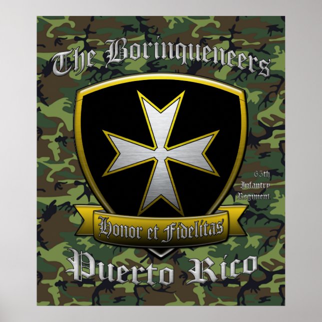 Poster Borinqueneers (Devant)