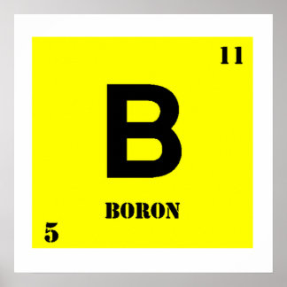 Poster Boron