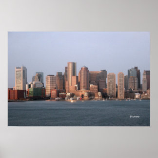 Poster Boston Early Morning