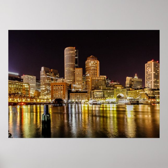 Poster Boston Harbor (Devant)