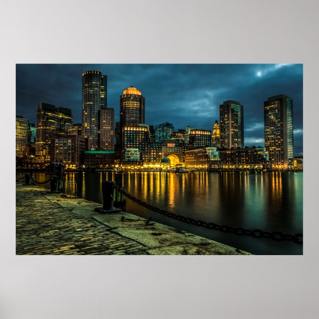 Poster - Boston la nuit (Devant)