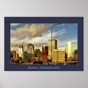 Poster Boston Massachusetts Photo