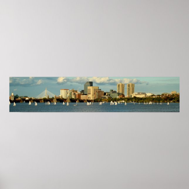 Poster Boston Panorama (Devant)