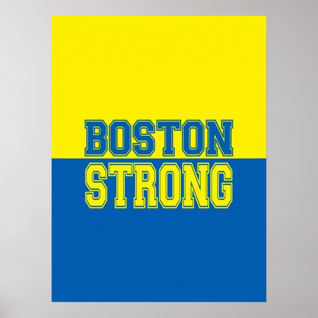 Poster Boston Strong Spirit Decor (Devant)