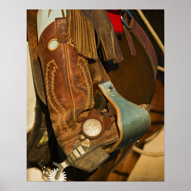 Poster Bottes Cowboy 5 (Devant)