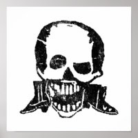 Bottes et crâne Posada Calavera