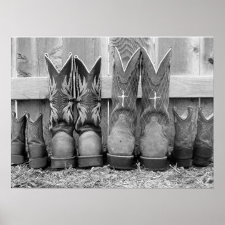 Poster bottes familiales