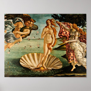 Poster Botticelli - La Naissance De Vénus