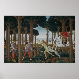 Poster Botticelli Renaissance Painting