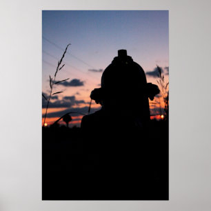 Poster Bouche d'incendie cachée