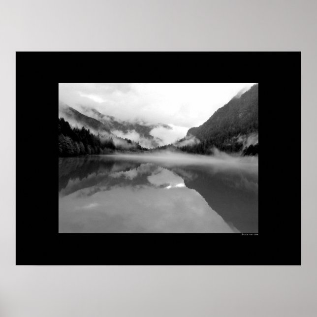 Poster Boucle Cascade - Lac (Devant)