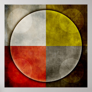Poster Boucle sacrée amérindienne