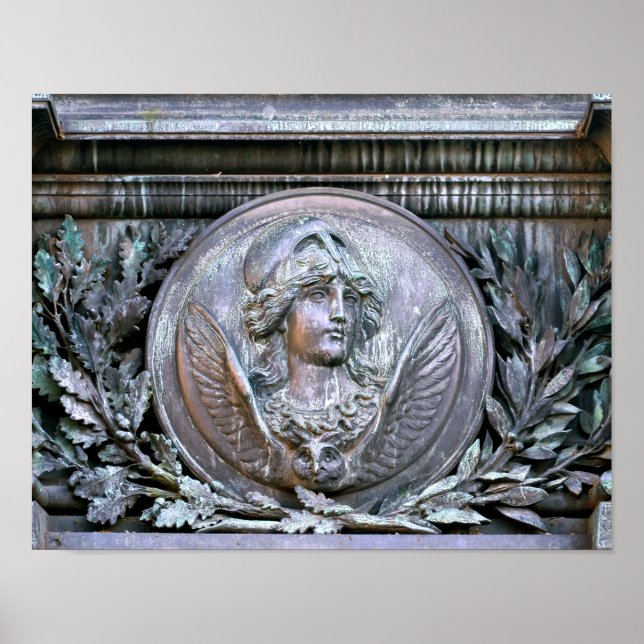 Poster Bouclier Athena (Devant)