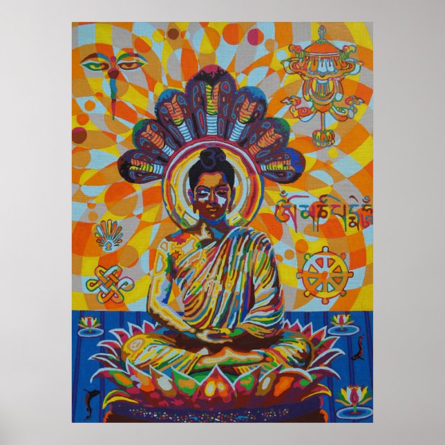 Poster bouddha - 2011 (Devant)